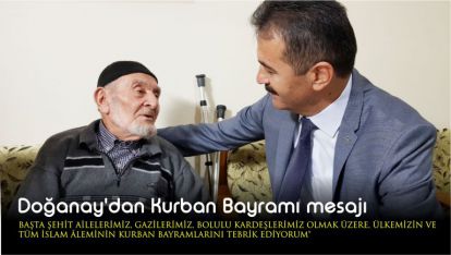 Doğanay'dan Kurban Bayramı mesajı