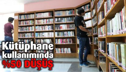Korona virüs salgını kütüphane kullanımını yüzde 50 düşürdü