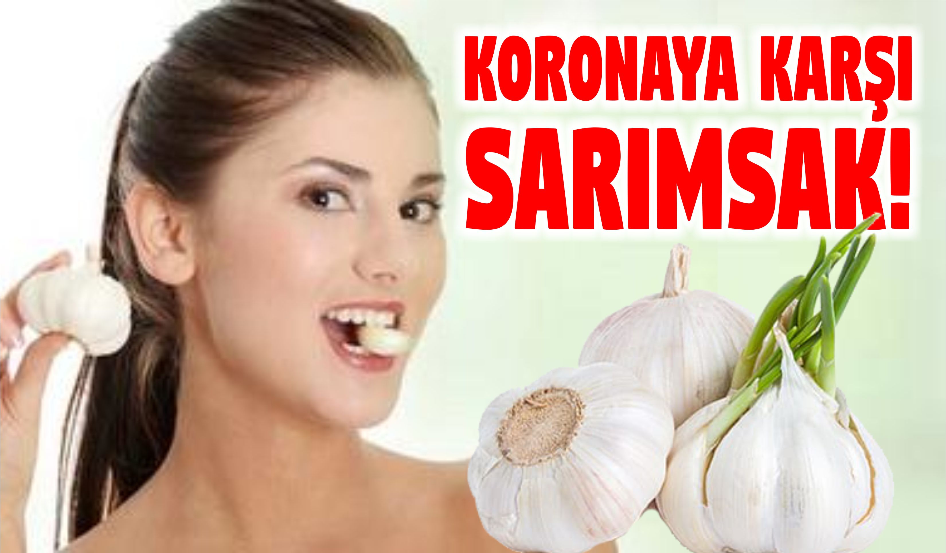 Koronaya karşı sarımsak