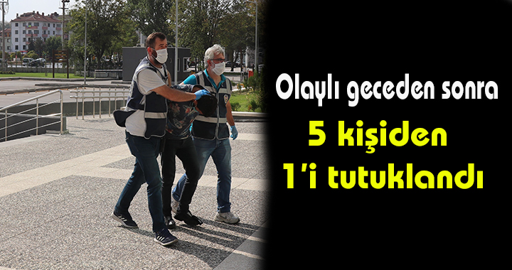 Polis ve bekçileri yaralayan 5 kişiden 1’i tutuklandı