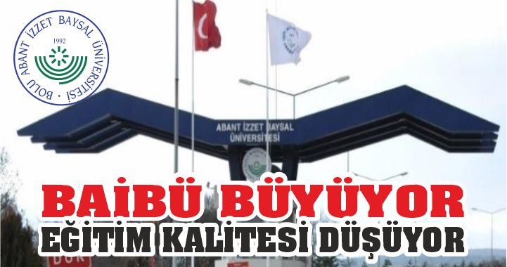 BAİBÜ KAÇINCI SIRADA?