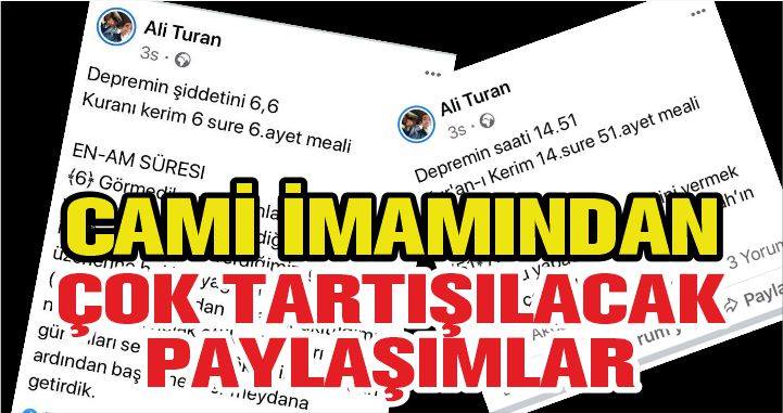 İMAMDAN ŞOKE EDEN PAYLAŞIMLAR