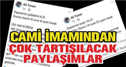 İMAMDAN ŞOKE EDEN PAYLAŞIMLAR