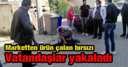 HIRSIZI VATANDAŞLAR YAKALADI