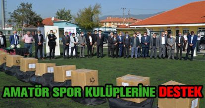 AMATÖR SPOR KULÜPLERİNE DESTEK