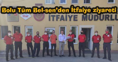 Bolu Tüm Bel-sen'den İtfaiye ziyareti