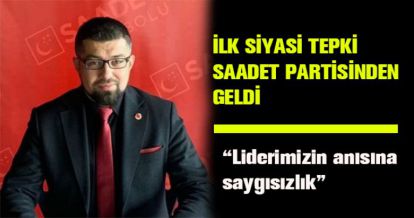 İLK TEPKİ GELDİ