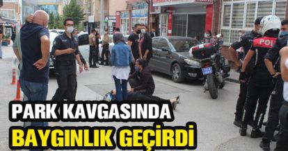 PARK KAVGASINDA BAYGINLIK GEÇİRDİ