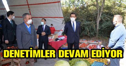 DENETİMLER DEVAM EDİYOR