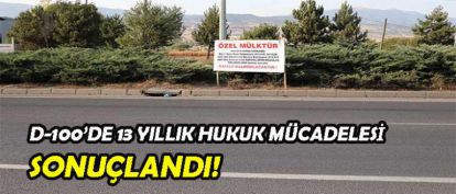 O DAVA SONUÇLANDI