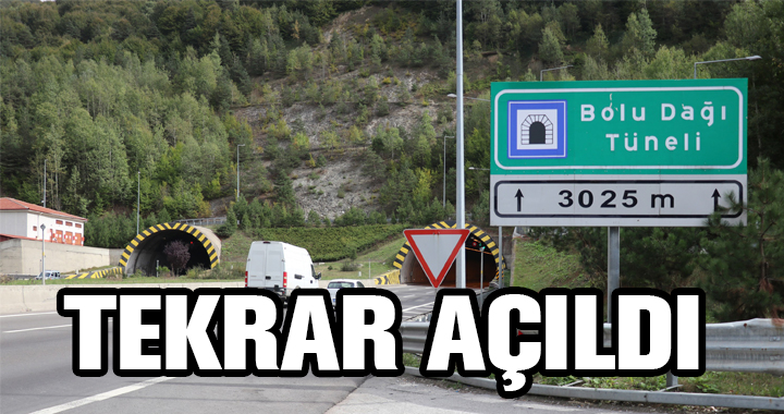 ANKARA İSTİKAMETİ ARAÇLARA AÇILDI
