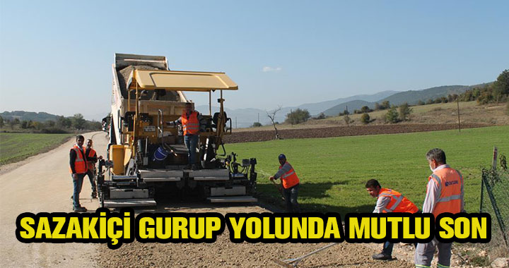 SAZAKİÇİ GURUP YOLUNDA MUTLU SON