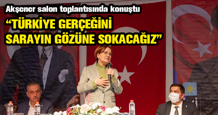 AKŞENER SALON TOPLANTISINDA KONUŞTU