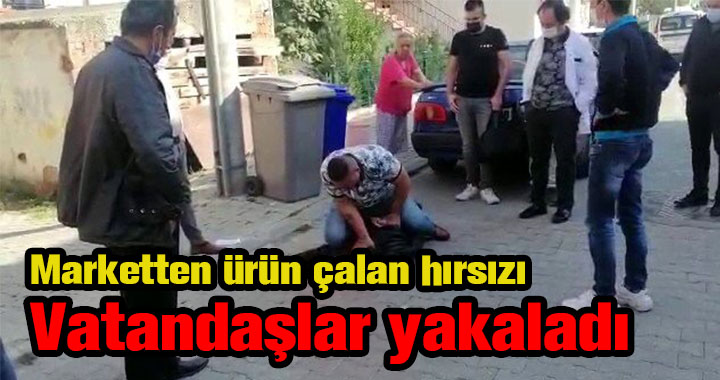 HIRSIZI VATANDAŞLAR YAKALADI