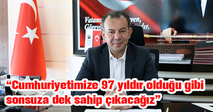 TANJU ÖZCAN'DAN 29 EKİM MESAJI