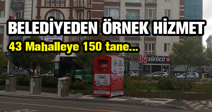 BELEDİYEDEN ÖRNEK HİZMET