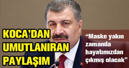 KOCA'DAN UMUTLANDIRAN PAYLAŞIM