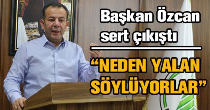 TANJU ÖZCAN SERT ÇIKIŞTI