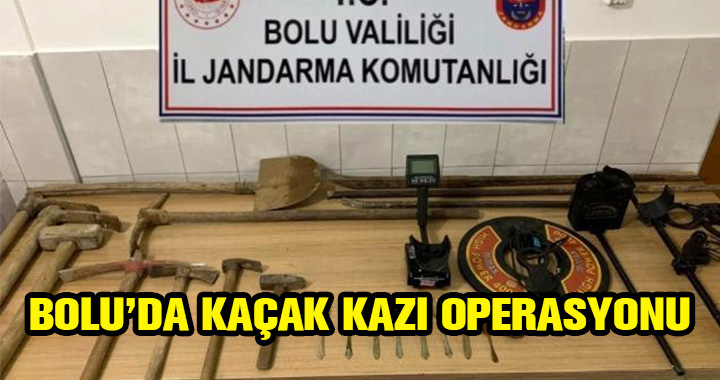 KAÇAK KAZI OPERASYONU