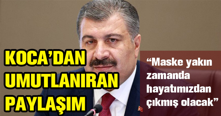 KOCA'DAN UMUTLANDIRAN PAYLAŞIM