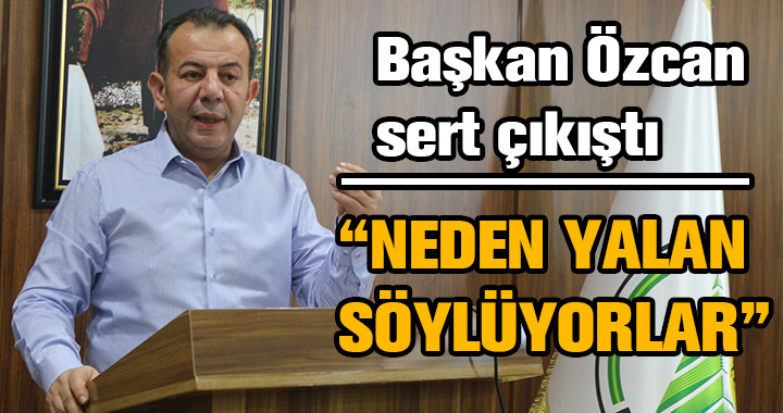 TANJU ÖZCAN SERT ÇIKIŞTI