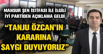 AHMET ÖRNEKBAŞ'TAN AÇIKLAMA