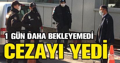 BİR GÜN DAHA BEKLEYEMEDİ