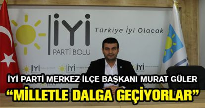 MURAT GÜLER'DEN SERT SÖZLER