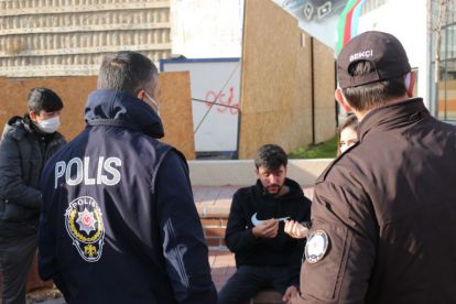 ŞEHİR MAGANDASI TARAFINDAN DARP EDİLDİ