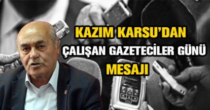 KARSU'DAN 10 OCAK MESAJI