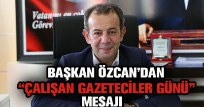 TANJU ÖZCAN'DAN 10 OCAK MESAJI
