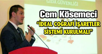 İDEAL COĞRAFİ İŞARETLER SİSTEMİ KURULMALI