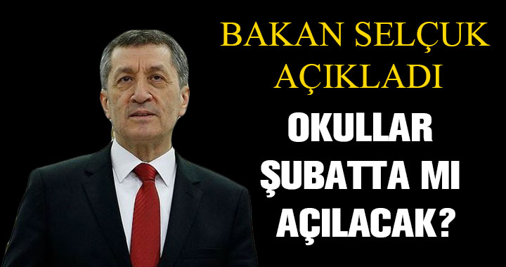 BAKAN AÇIKLADI
