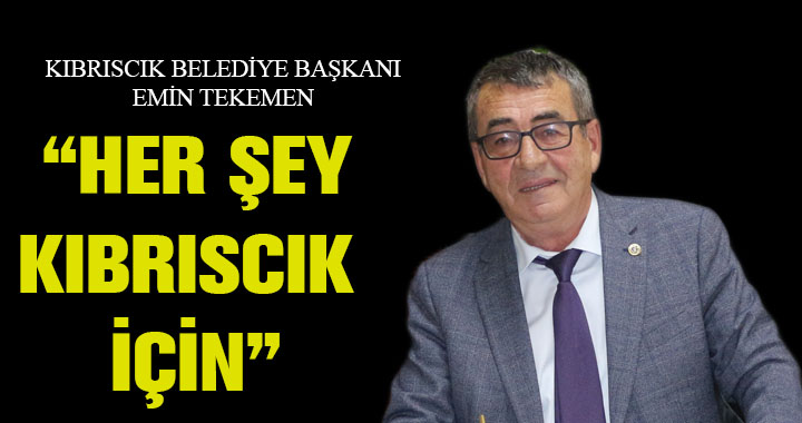 EMİN TEKEMEN'DEN GAZETEMİZE ÖZEL AÇIKLAMALAR