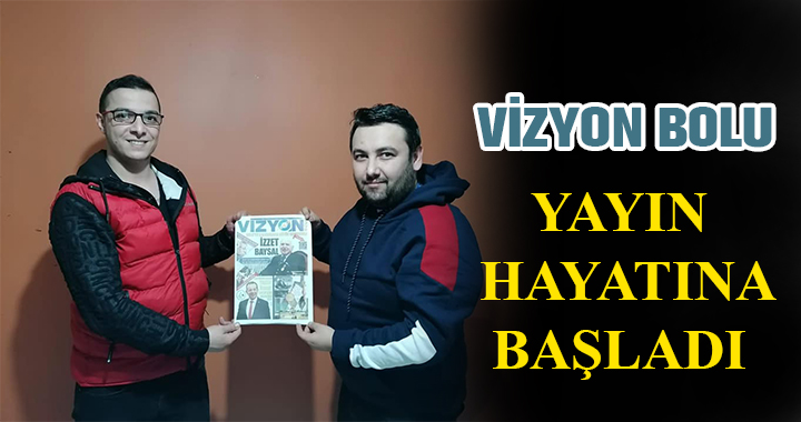 BOLU'NUN KAREKODLU İLK GAZETESİ