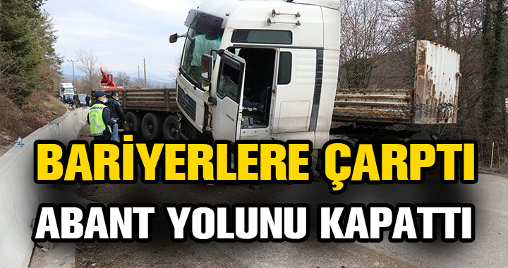 ABANT YOLUNDA KAZA