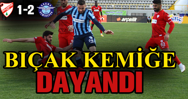 BIÇAK KEMİĞE DAYANDI