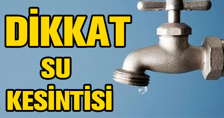 SU KESİNTİSİ