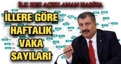 SAĞLIK BAKANI KOCA HAFTALIK VAKA SAYISINI PAYLAŞTI