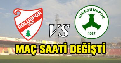 MAÇ SAATİ DEĞİŞTİ