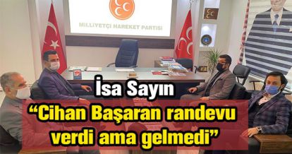 CİHAN BAŞARAN SAADET PARTİLİLERİ BEKLETTİ
