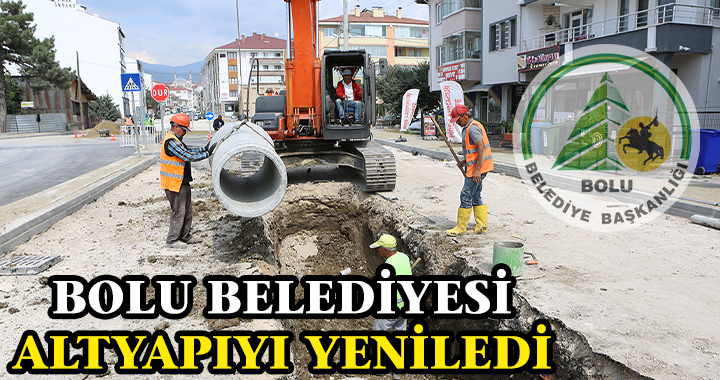 ALTYAPI YENİLENDİ