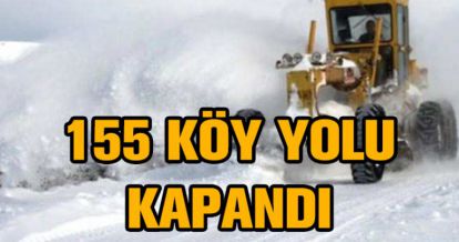 KAR YOLLARI KAPATTI