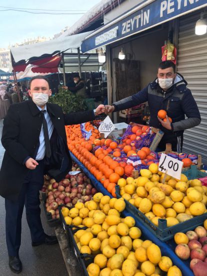 GELECEK PARTİSİ PAZARCI ESNAFININ DERTLERİNİ DİNLEDİ