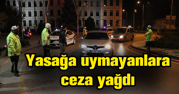 81 KİŞİYE CEZA YAĞDI