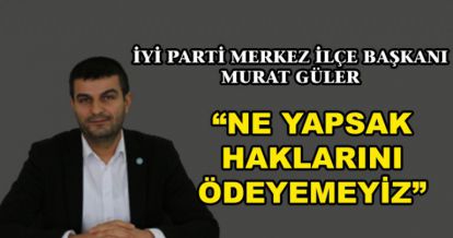 MURAT GÜLER'DEN 14 MART MESAJI