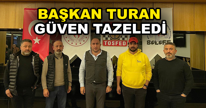 BOLOFF BURHAN TURAN’LA DEVAM DEDİ