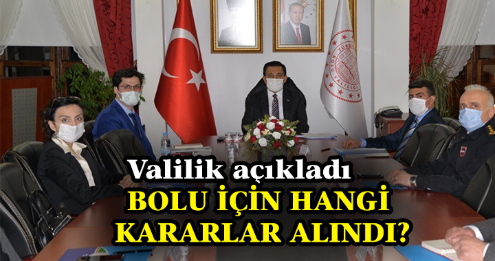 VALİLİK AÇIKLADI