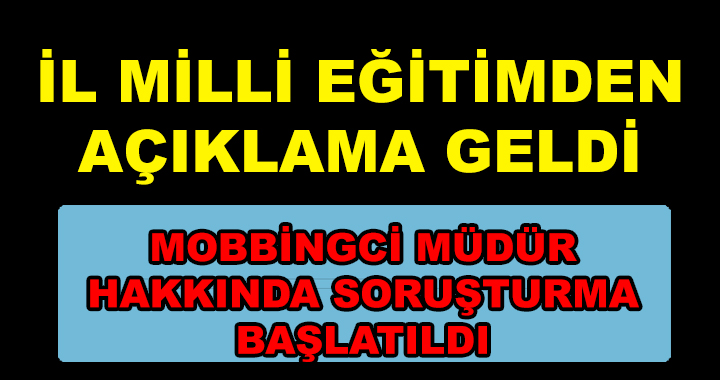 BEKLENEN AÇIKLAMA GELDİ