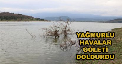 BOLU'NUN İÇME SUYU GÖLETİ DOLDU